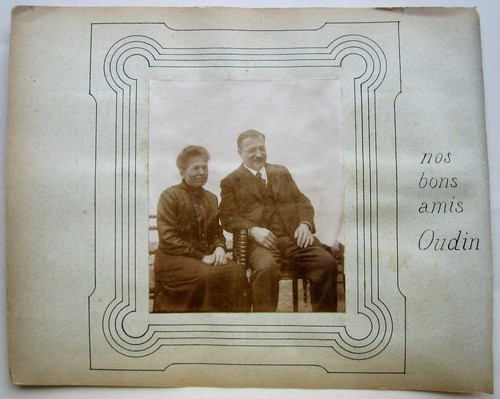 Photo couple oudin famille - oudin,
