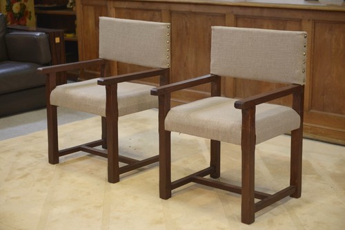 Paire fauteuils 1950 - de,