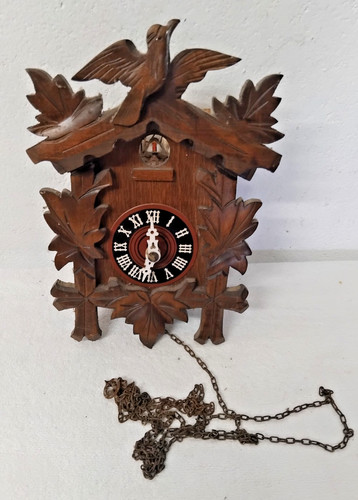 Ancienne horloge coucou - ancienne, en