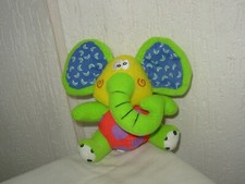 Peluche "éléphant" Olmitos jeu d'éveil / activité 1er âge 11cm PDI106