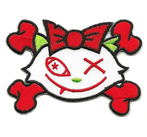 Patch ecusson chat pin up - chat,