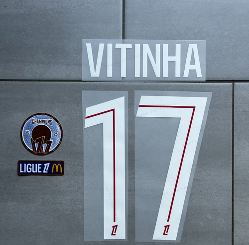 Flocage vitinha psg - vitinha,