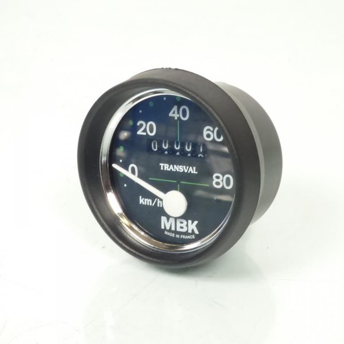 Compteur rond noir transval - rond,