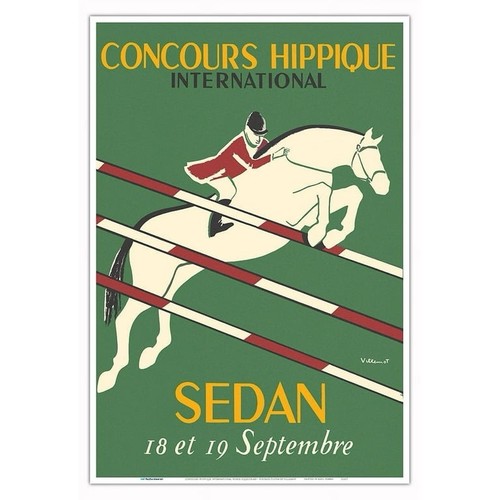 Affiche poster équitation - affiche,