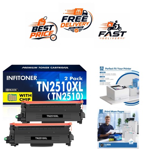Toner brother tn2510xl - brother,