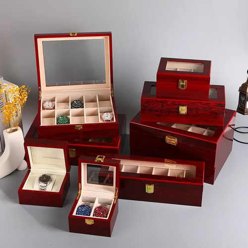 Boîte montres bois 1 12 - à,