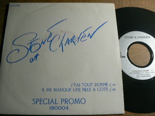Promo 45t stone - sp, charden