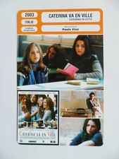 CARTE FICHE CINEMA 2003
