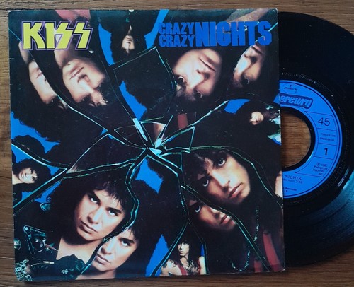 Rare kiss crazy nights - sp, hard
