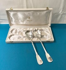 Couverts de service a salade ERCUIS modèle VIEUX PARIS métal argenté CLUNY
