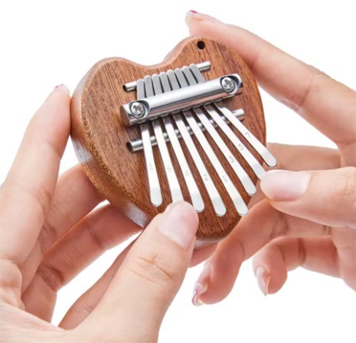 Mini kalimba touches bois - kalimba,