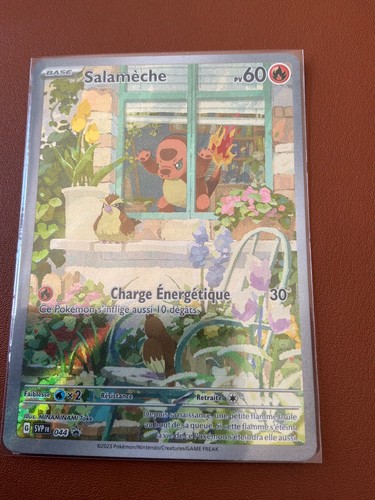 Carte pokemon salameche full - salameche,