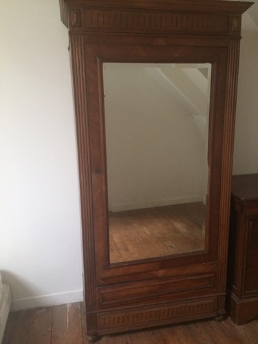 Ancienne armoire glace 1900 - armoire,