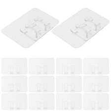  50 Pcs Serre Cable Clips Autocollant Pinces À Cordon Lumineux D'extérieur