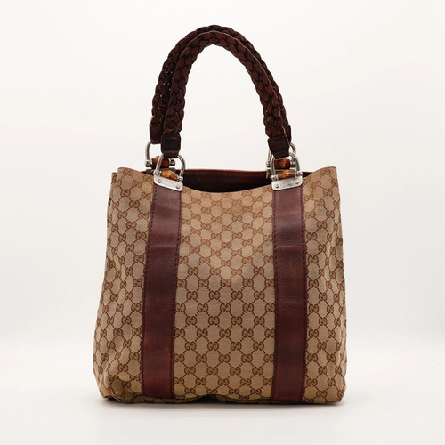 Sac gucci tote bag bambou - sac,