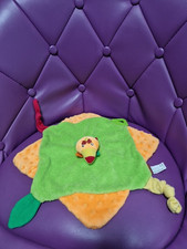 DOUDOU PLAT BABYMOOV OISEAU TOUCAN ORANGE VERT ROUGE -  
