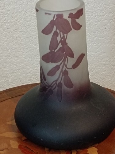 Vase givré emile - galle, nancy