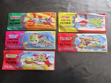 capitaine flam bataille des planètes lot de 5 planeurs volants  NO Popy NO Ceji