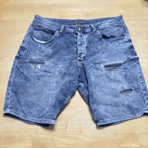 Zara men shorts denim acid - zara,