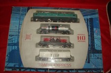 JOUEF HO COFFRET TRAFIC EXPRESS 765E TRAIN ELECTRIQUE CC 7107 WAGON