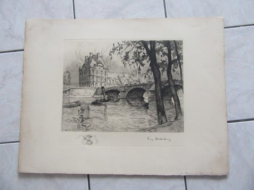 Tres grande eau forte - grande,