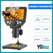 ✅Microscope Numérique 4.3''