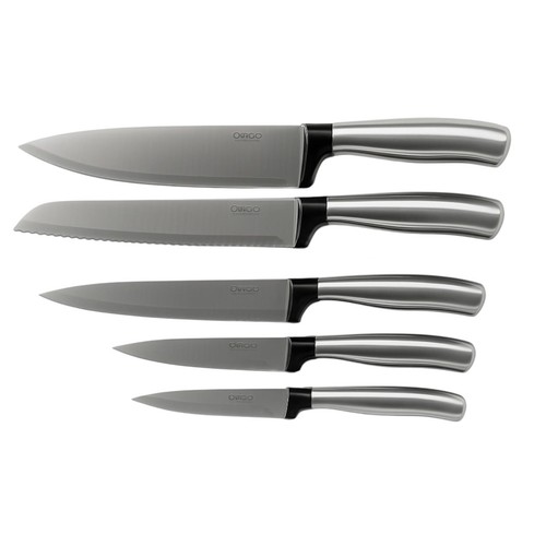 Set couteaux acier - couteaux, inoxydable