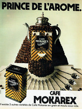 publicité Advertising 0323 1981   café Mokarex prince Arome  pur arabica
