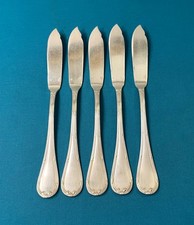 1 couteau a poisson CHRISTOFLE modèle RUBANS CROISÉS métal argenté 21 cm