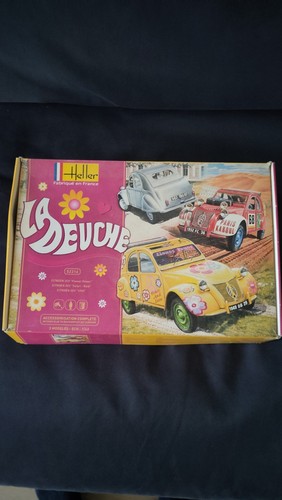 Heller deuche citroën - heller, 2cv