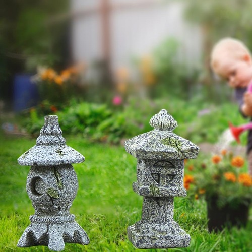 Résine miniature pagode - miniature,