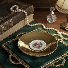 Ancienne Soucoupe Porcelaine