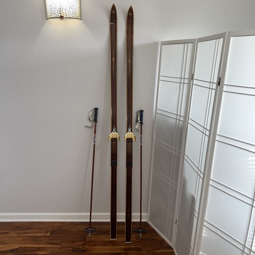 Vtg 1940 wooden - 1940's, skis