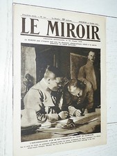 MIROIR 31/10 1915 GUERRE 14-18