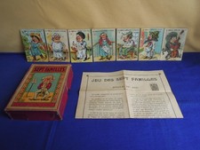 Ancien JEUX des  7 Familles