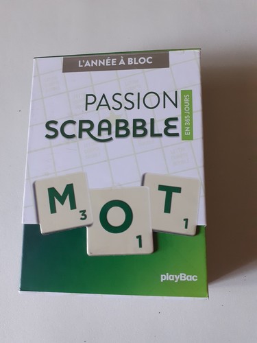 Passion scrabble 365 jours - passion, en