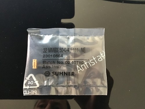 Adaptateur coaxial mmbx suhner - adaptateur,