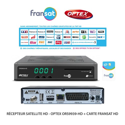 Récepteur satellite - récepteur, hd