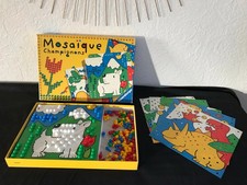 17 ⚜️ Ancien Jeu De Société La Mosaïque Champignons Ravensburger Vintage
