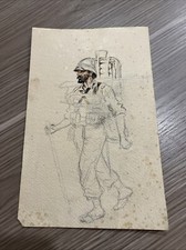 Dessin original soldat