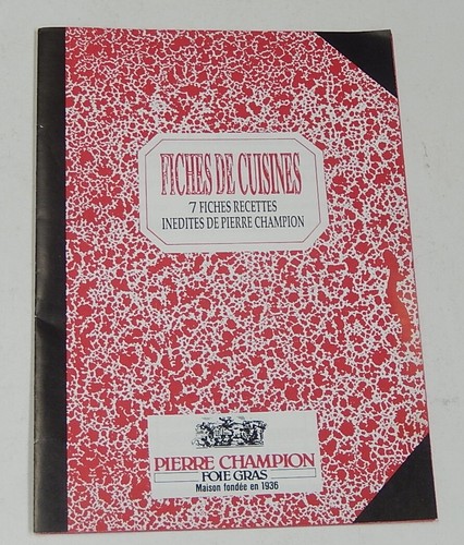 Ancien guide fiches recettes - fiches,