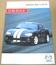 MAZDA MX5 MIATA MX-5 GT-R MX5 GTR Catalogue Brochure Pub Prospekt Folder Deutsch