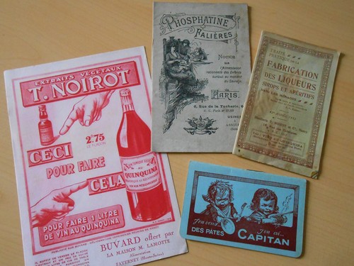 Papiers publicitaires pates - papiers,