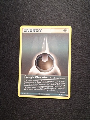 Energie obscurité 108 ex - energie,