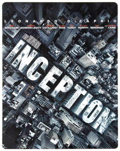 Inception blu ray steelbook - blu-ray,