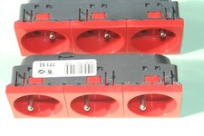 lot de 2  Prises triple 3 x 2