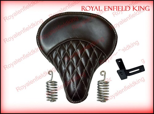 Selle cuir marron foncé - selle,