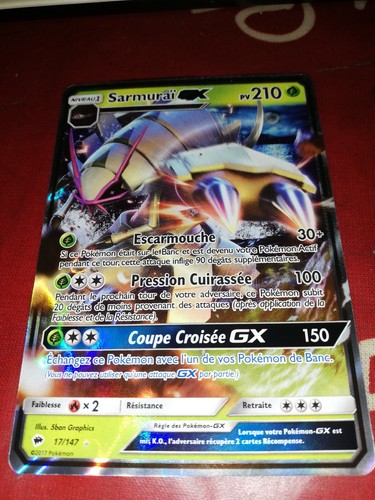 Carte pokemon sarmurai - carte, pokemon.sarmurai