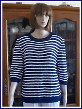 Pull Marinière Modèle Marianna d'ANNY BLATT, Taille 38 à 44