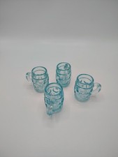 4 Anciens petits verres à
